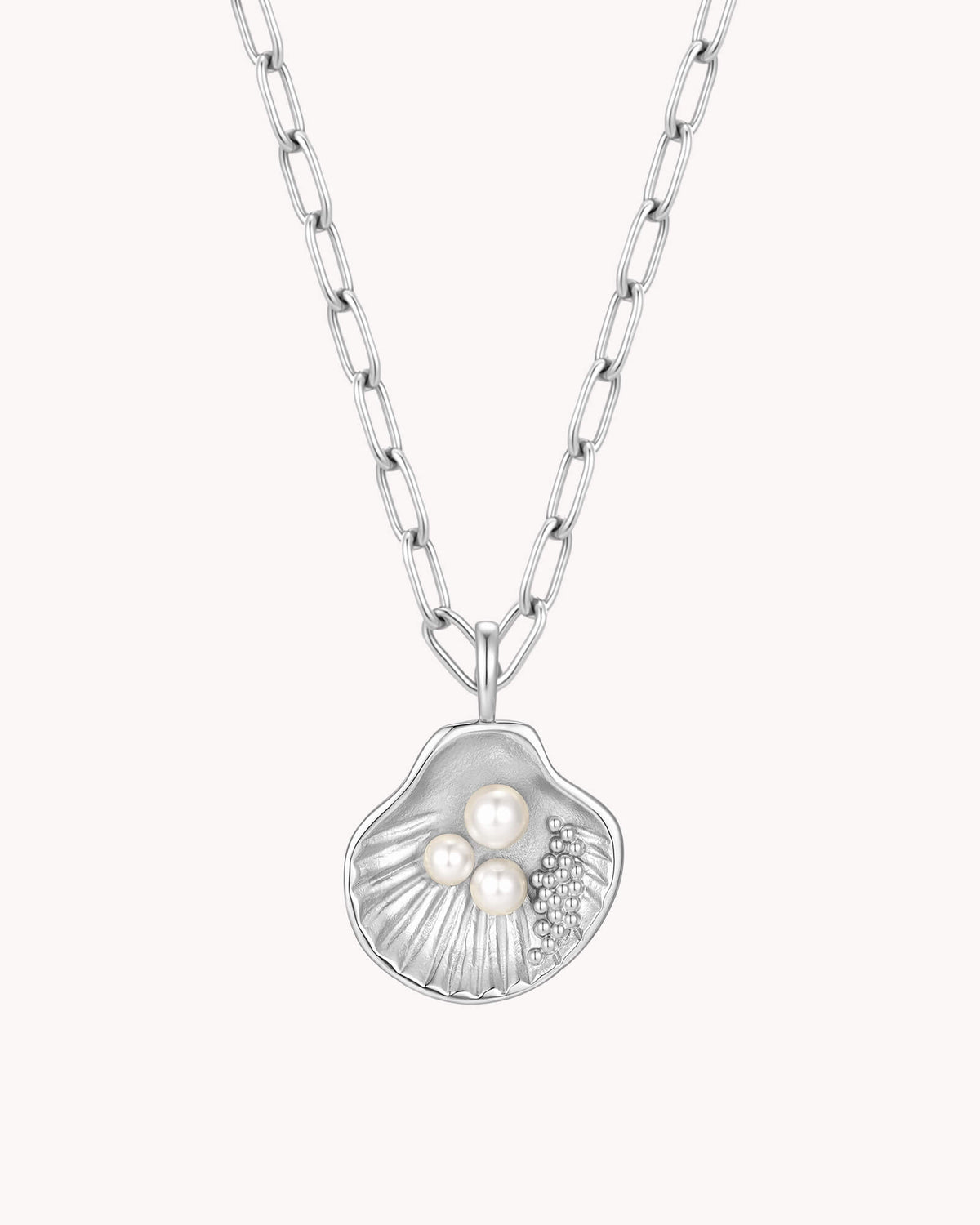 2 Timothy 1:5 Maternal Faith White Gold Cable Chain Necklace