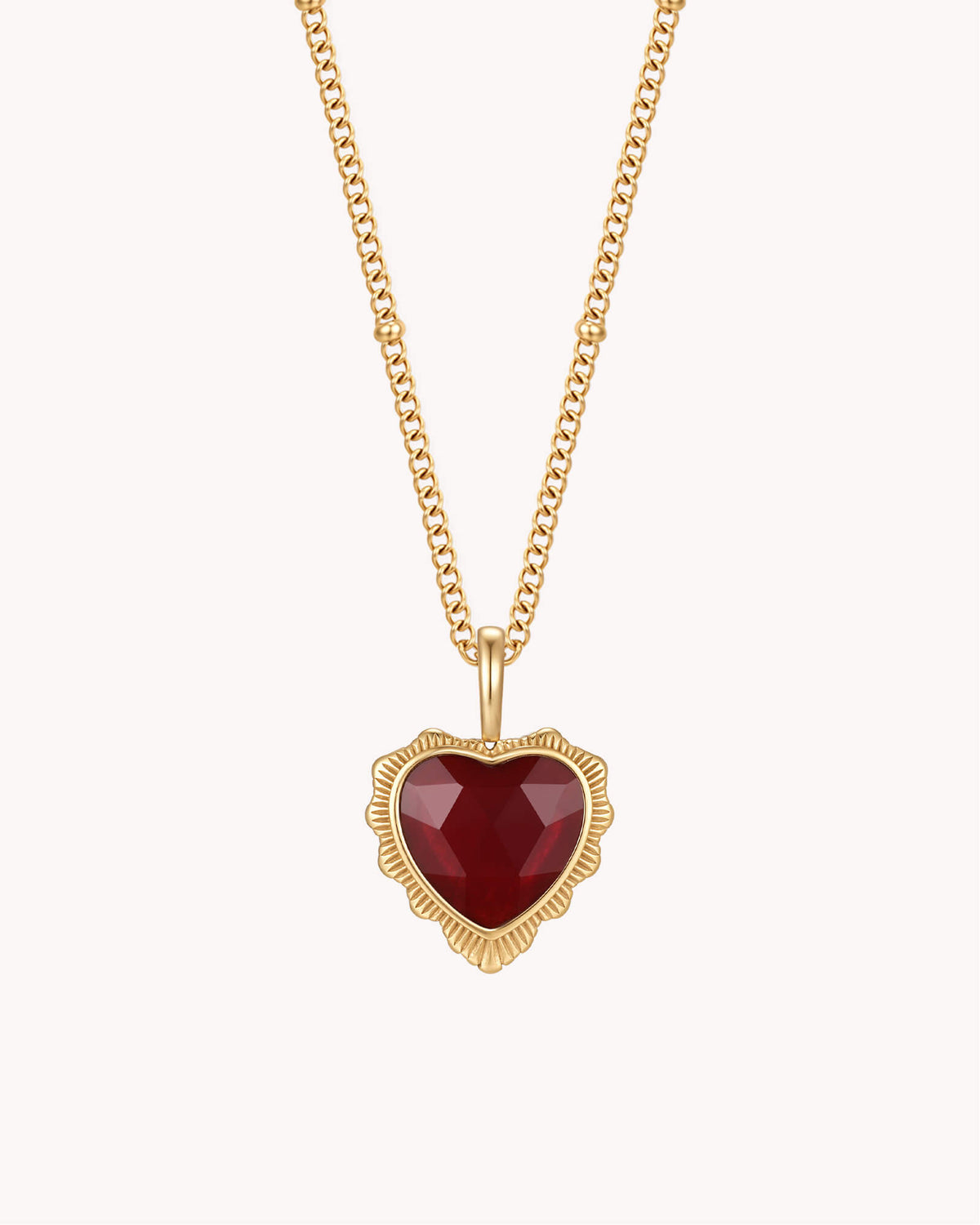 John 3:16 So Loved Gold Heart Necklace