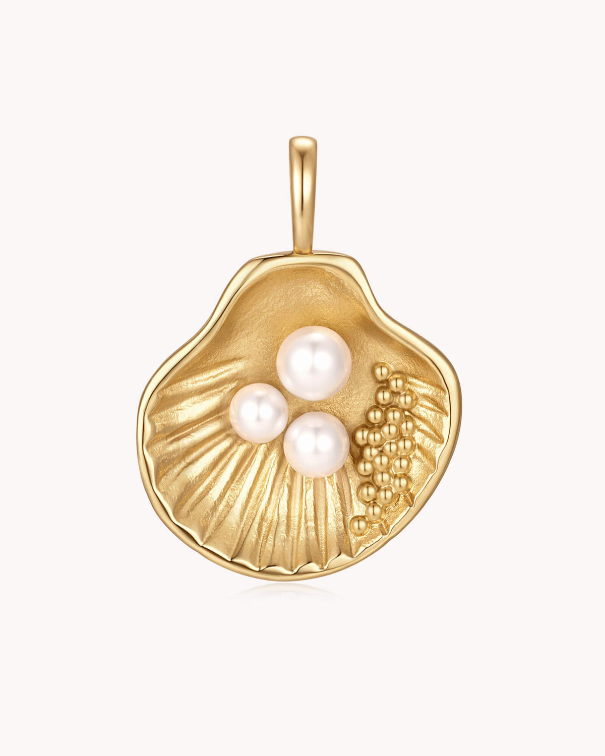 Maternal Faith 2 Timothy 1:5 Gold Pearl Pendant