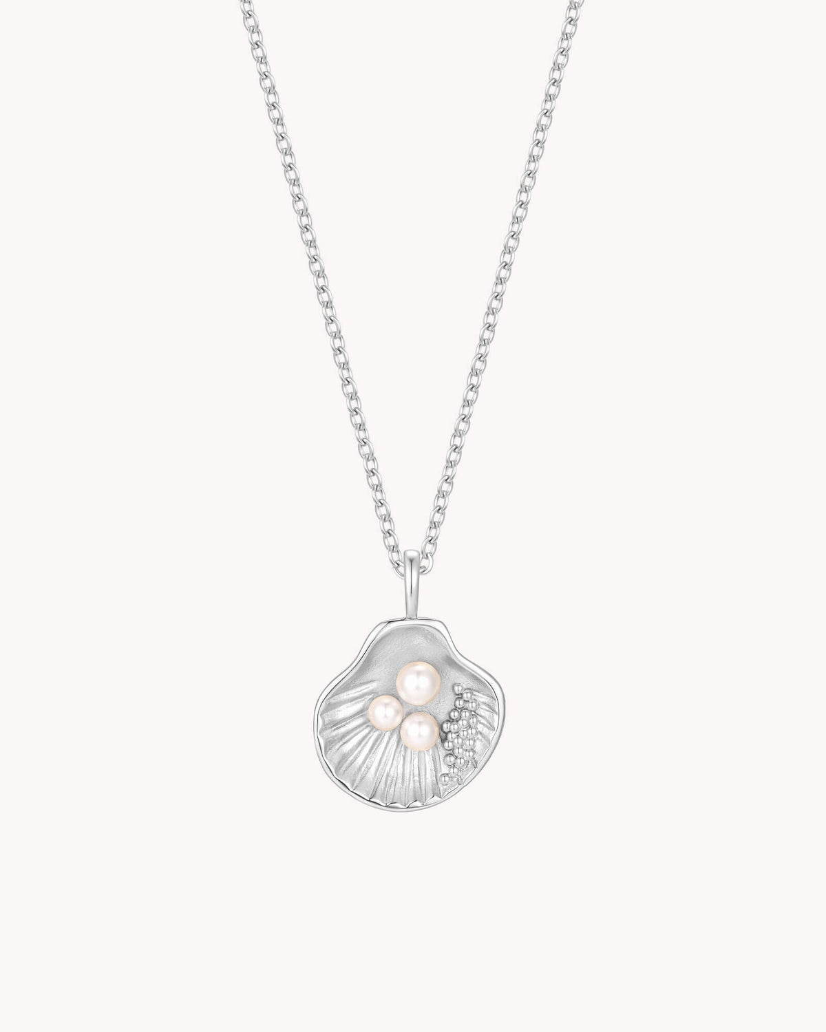 2 Timothy 1:5 Maternal Faith White Gold Cable Chain Necklace