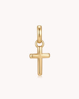 Gold Petite Classic Cross Pendant
