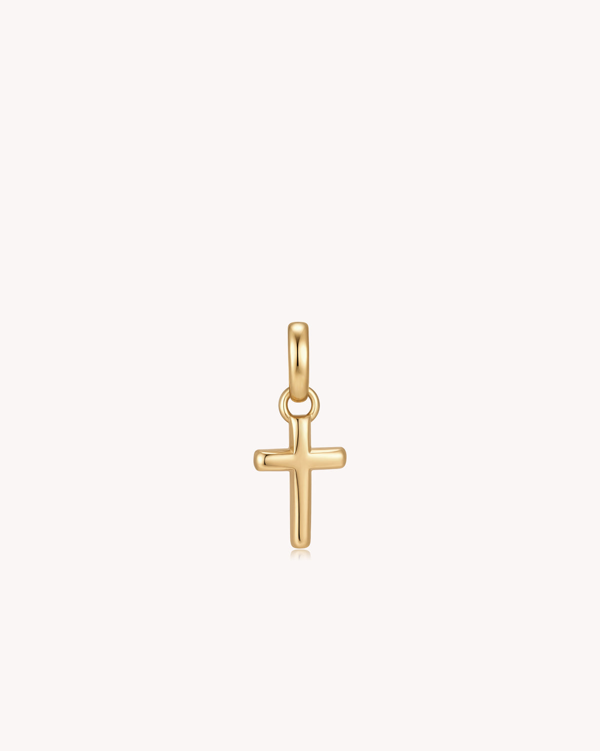 Gold Petite Classic Cross Pendant