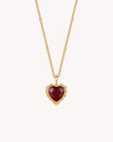 John 3:16 So Loved Gold Heart Necklace