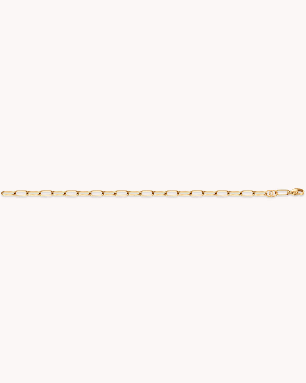 An additional image of the Link Chain Gold Bracelet