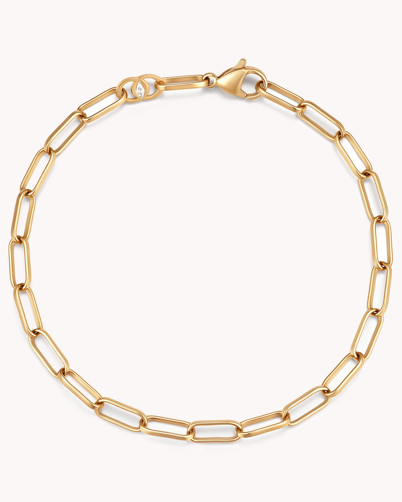 Link Chain Gold Bracelet