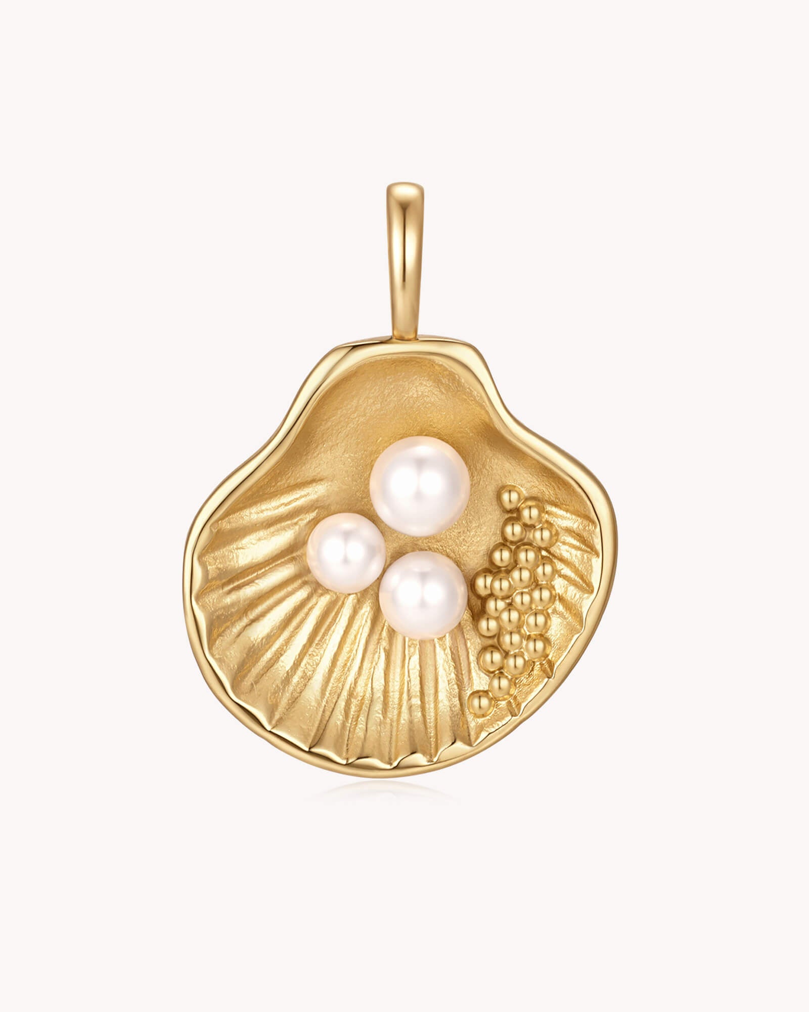 Maternal Faith 2 Timothy 1:5 Gold Pearl Pendant