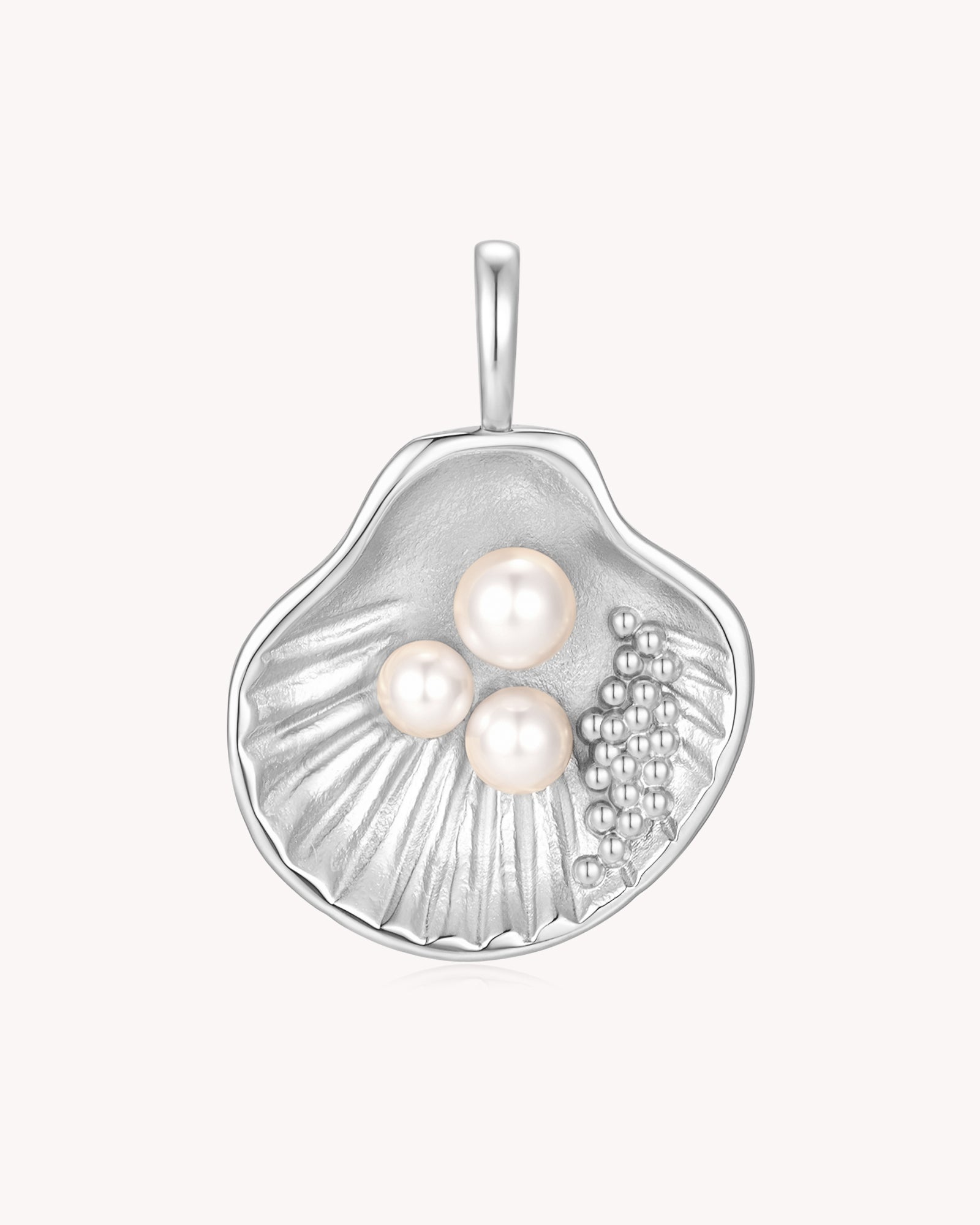 Maternal Faith 2 Timothy 1:5 White Gold Pearl Pendant