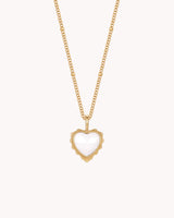 Proverbs 31:28 Call Her Blessed Gold Heart Necklace