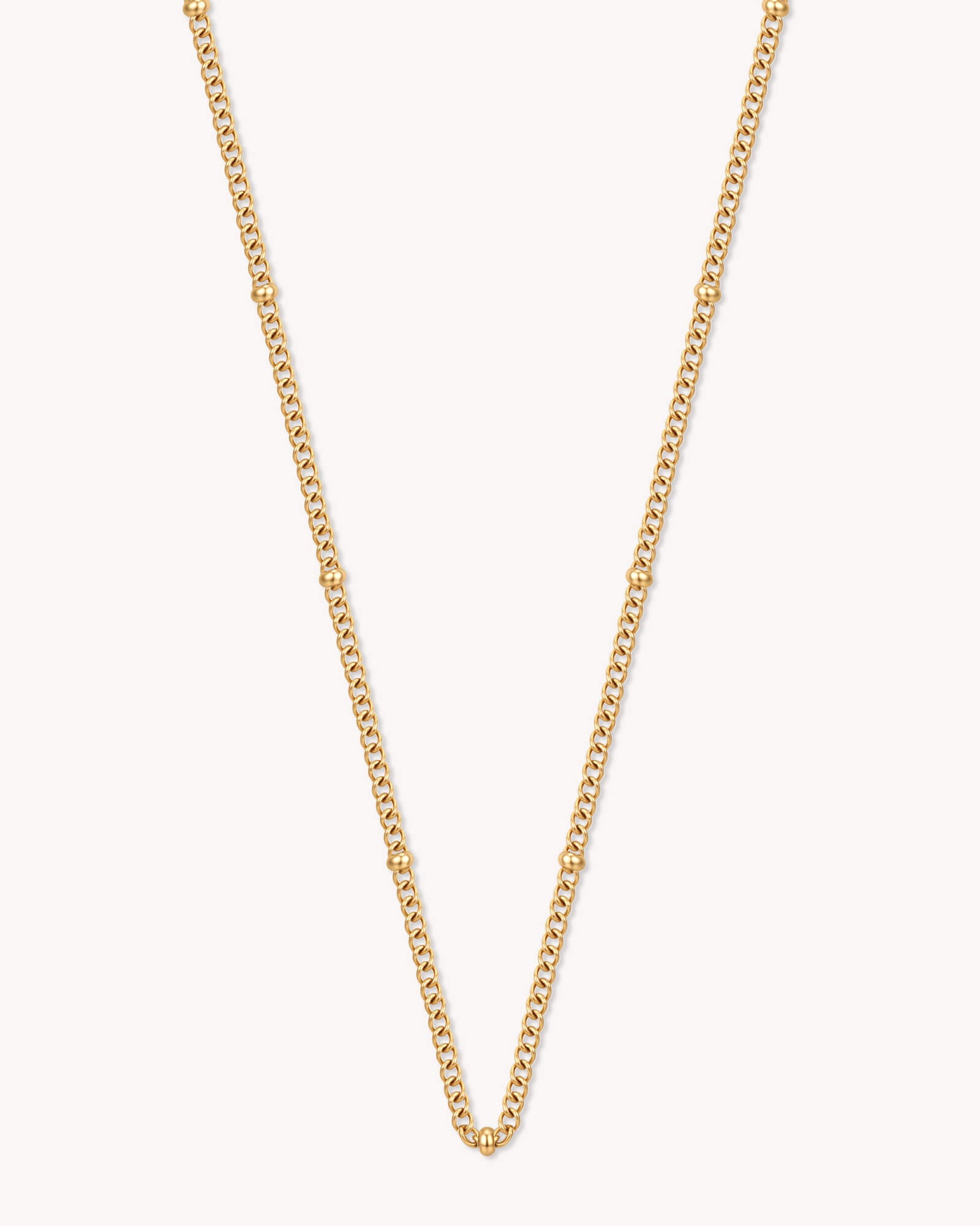 Satellite Chain Gold Necklace