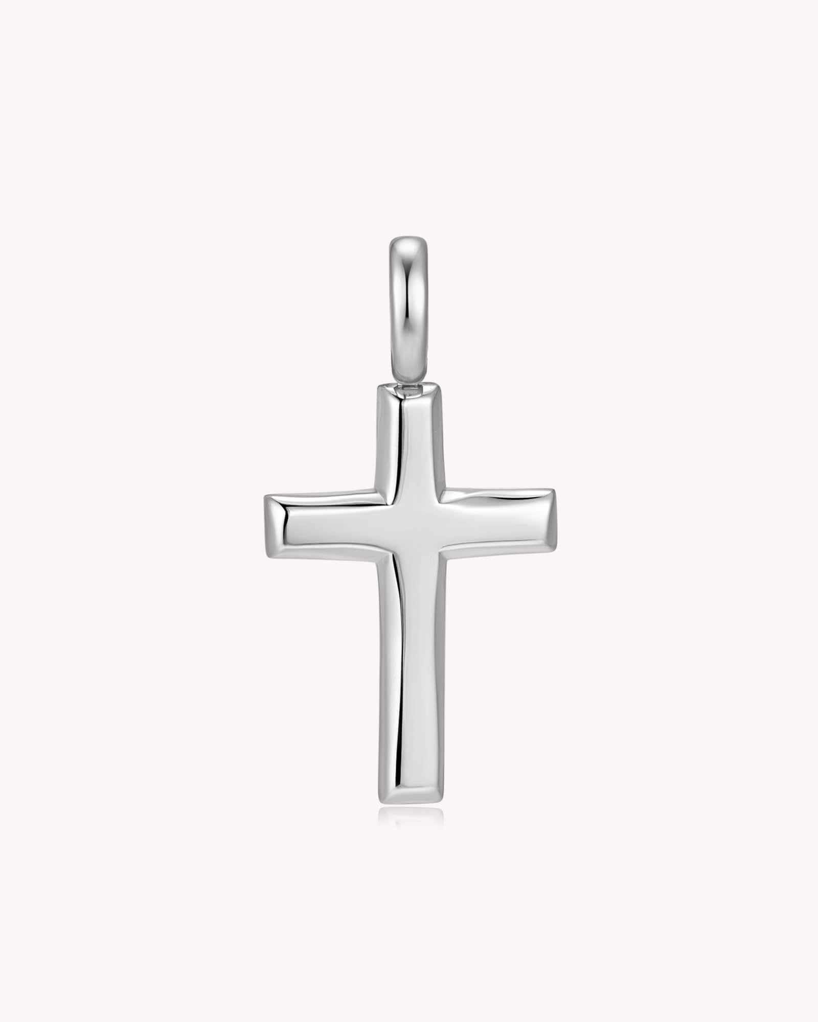 Stainless Steel Classic Cross Pendant
